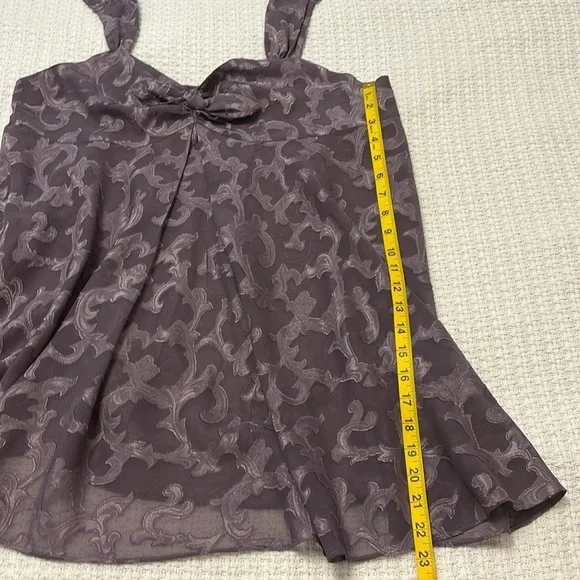 Vintage VICTORIA'S SECRET GOLD LABEL nightie babydoll dress nightgown large - Picture 11 of 13